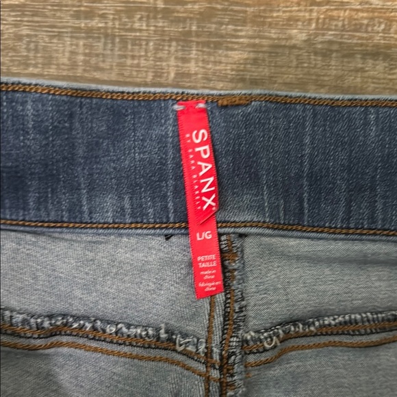 SPANX Blue Skinny Jeans with Sleek Tapered Fit - Picture 3 of 9